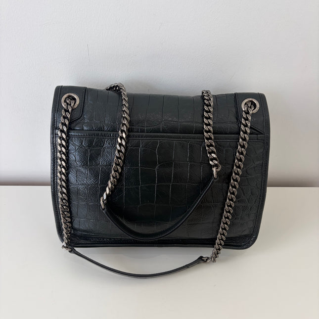 Sac Saint Laurent Niki Medium Kaki foncé