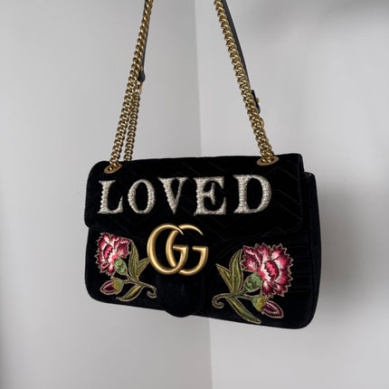 Sac Gucci Grand Marmont Velours Loved