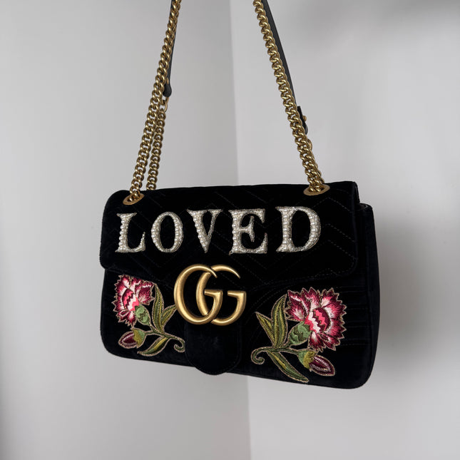 Sac Gucci Grand Marmont Velours Loved