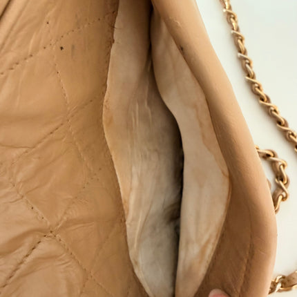 Sac Chanel Caméra Vintage beige