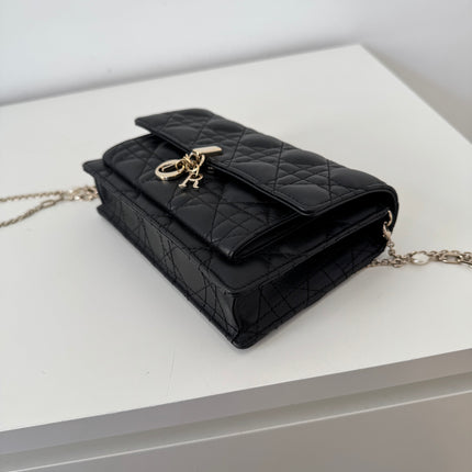 Sac Dior Pochette à chaîne Daily my Dior noir