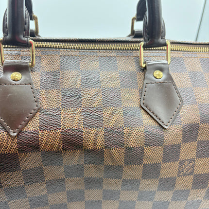 Sac Louis Vuitton Speedy 35 damier ébène