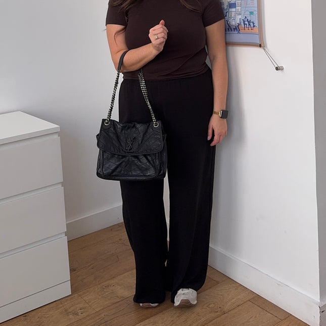 Sac Saint Laurent Niki Medium Noir