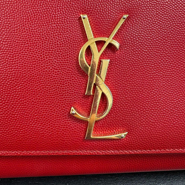 Sac Saint Laurent Kate Rouge