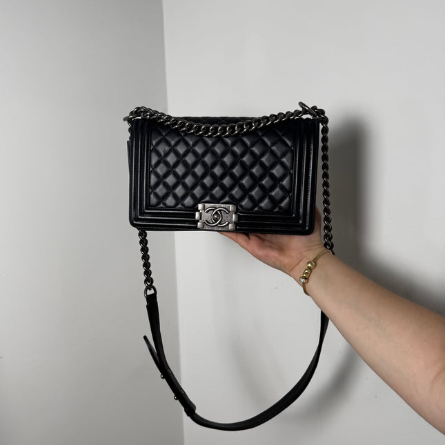 Sac Chanel Boy Medium Noir