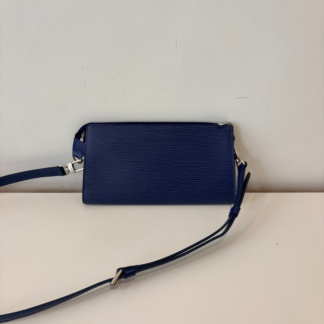 Pochette Accessoires Louis Vuitton Cuir Épi Marine