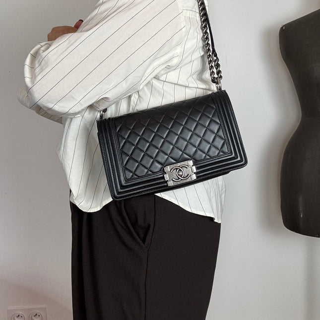 Sac Boy Chanel Moyen Noir