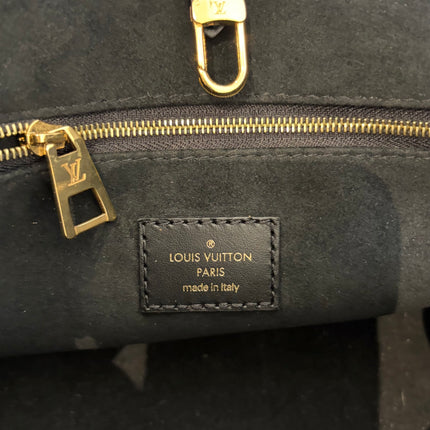 Sac Louis Vuitton On The go PM empreinte Noir