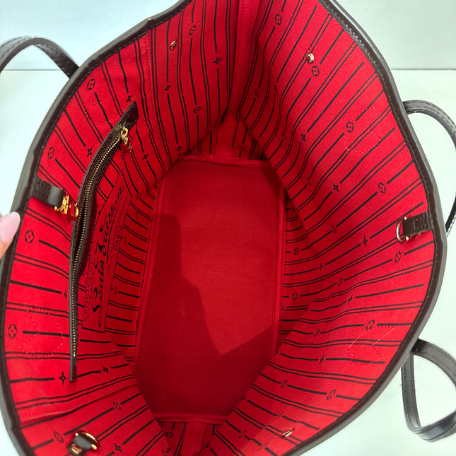 Sac Louis Vuitton Neverfull MM Damier ébène