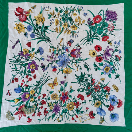 Carré Gucci Fleurs