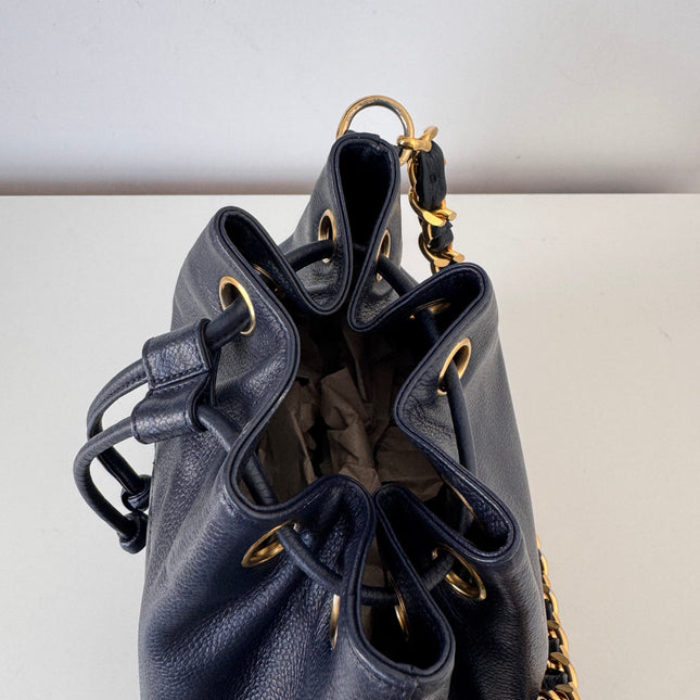Sac seau Chanel vintage