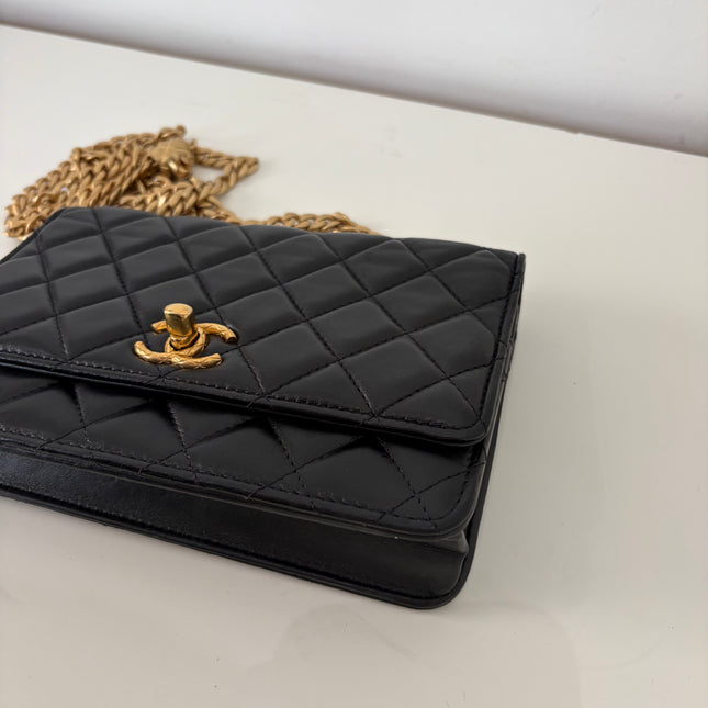 Sac Chanel Wallet on Chain Pearl Crush Noir
