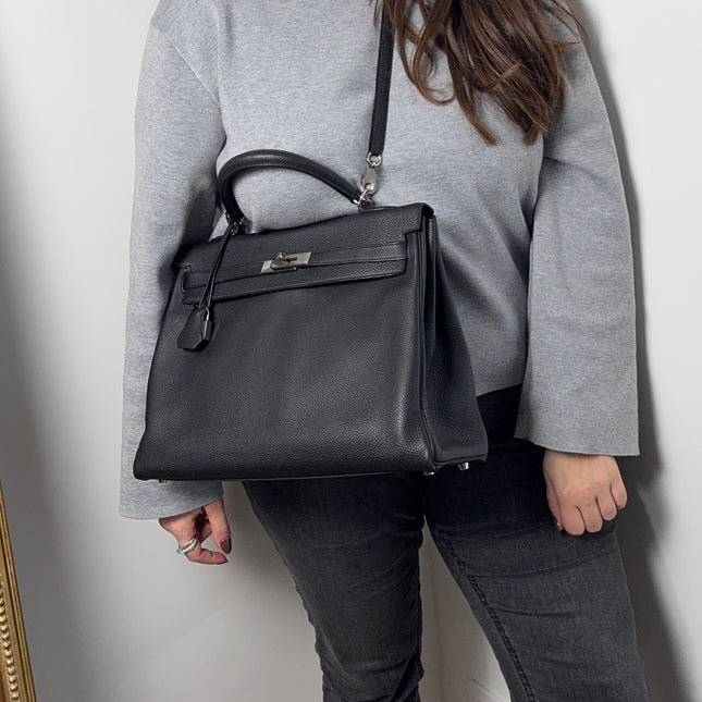 Sac Kelly 35 Hermès Noir