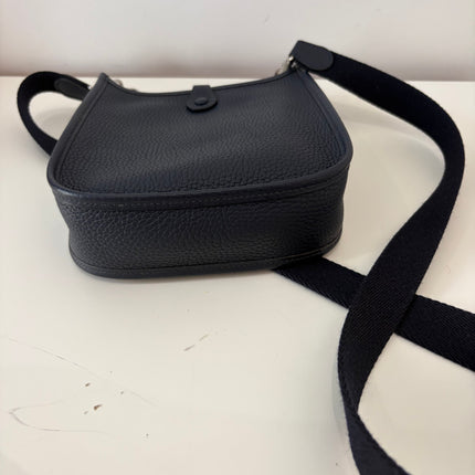 Sac Hermès Evelyne 16 bleu marine