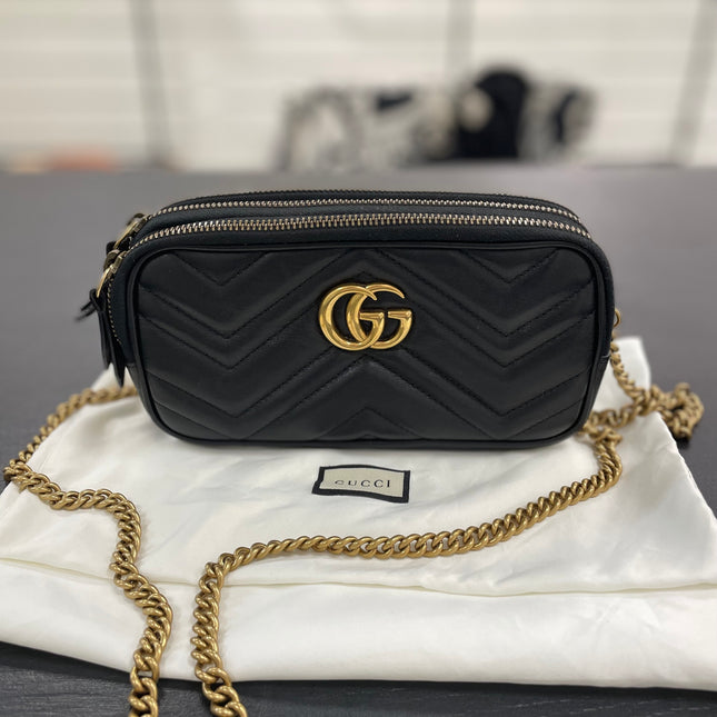Sac Gucci GG Marmont Triple Zip