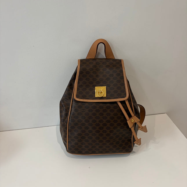 Sac à dos Celine vintage Macadam