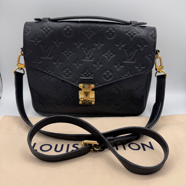 Sac Louis Vuitton Métis empreinte noir