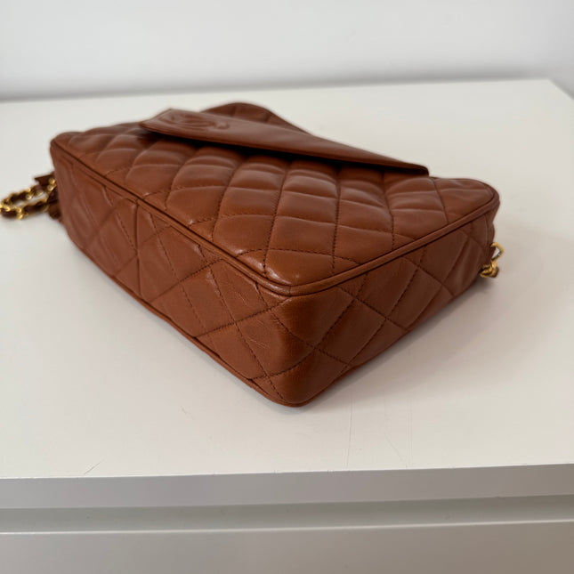 Sac Chanel Caméra caramel