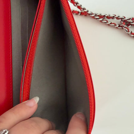 Sac Chanel Wallet on chain Corail