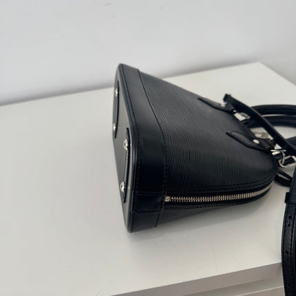 Sac Louis Vuitton BB Alma Cuir Épi Noir