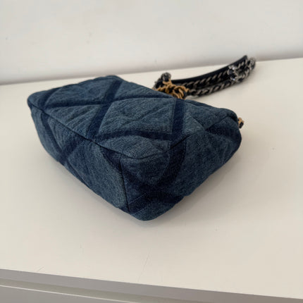 Sac Chanel 19 Small denim