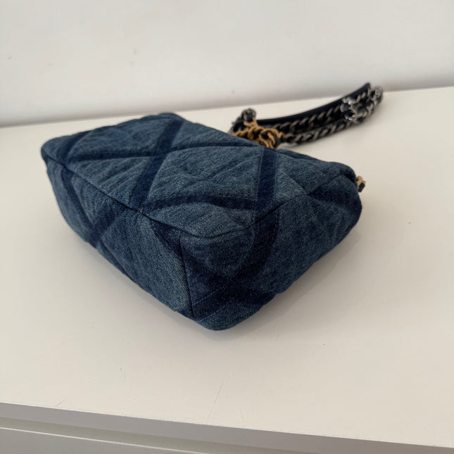 Sac Chanel 19 Small denim