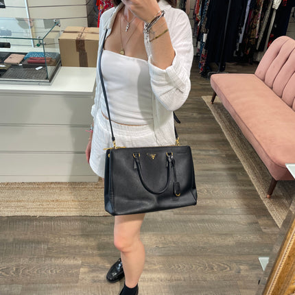 Cabas Prada Galleria GM noir