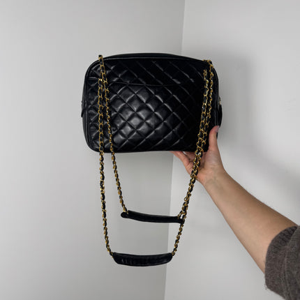 Sac Chanel Caméra bandoulière noir