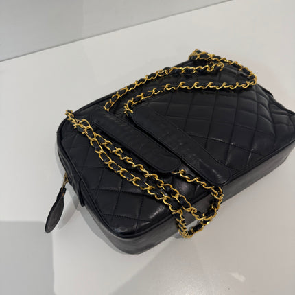 Sac Chanel Caméra bandoulière noir