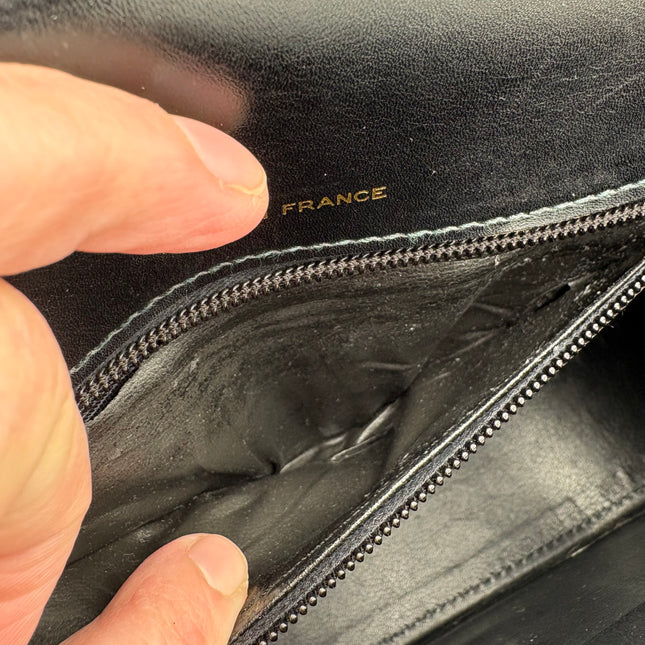 Sac Céline vintage fermoir calèche
