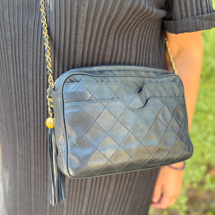 Sac caméra Chanel vintage