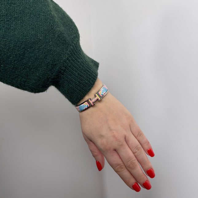 Bracelet Hermès Clic H Zèbres T1