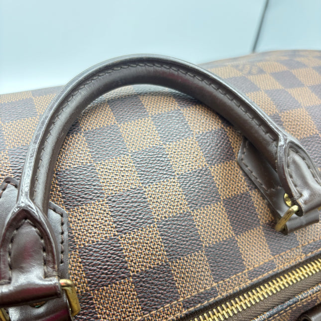 Sac Louis Vuitton Speedy 35 damier ébène