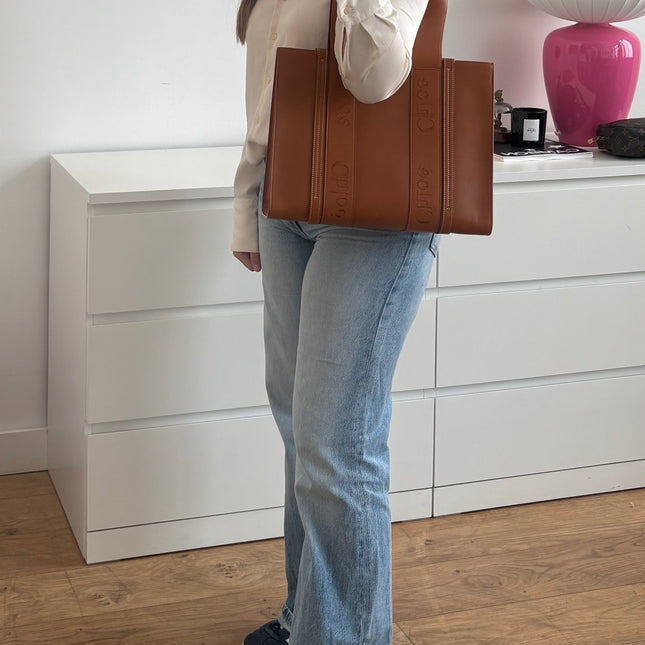 Sac Chloe Woody médium cuir