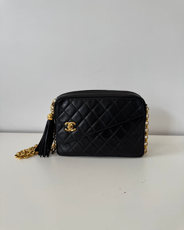 Sac Caméra Chanel bandoulière fermoir classique