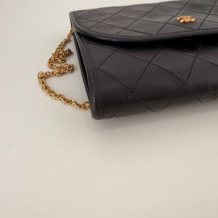 Petit Sac Chanel matelassé noir