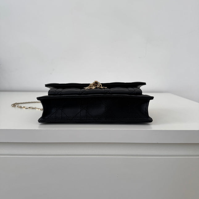 Sac Dior Pochette à chaîne Daily my Dior noir