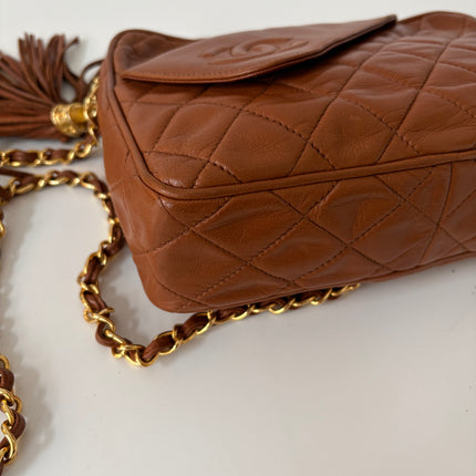 Sac Chanel caméra caramel