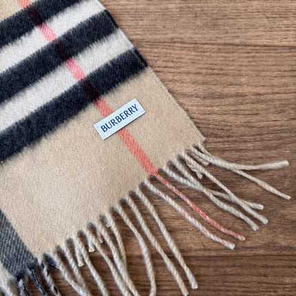 Écharpe Burberry Cachemire 168cm