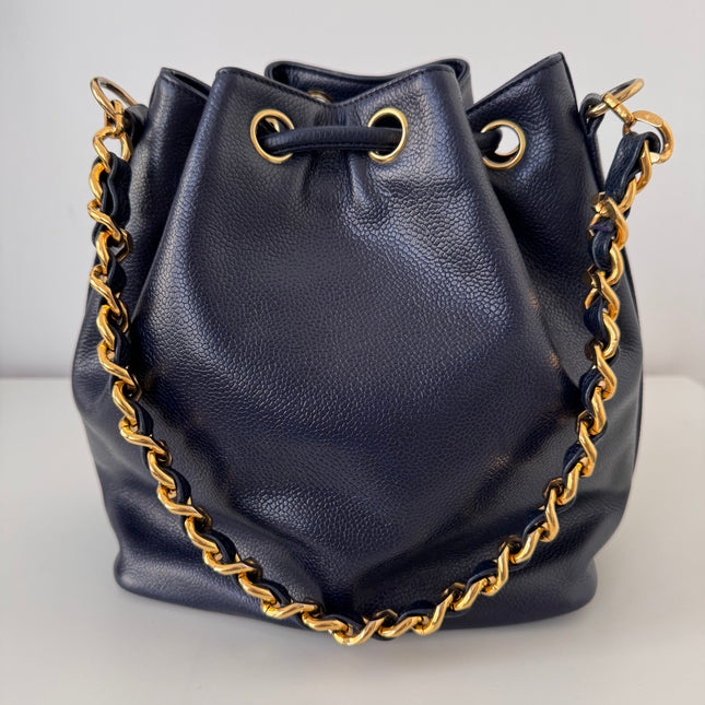 Sac seau Chanel vintage