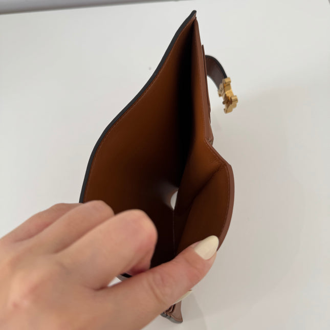 Portefeuille Celine Triomphe Moyen Tan