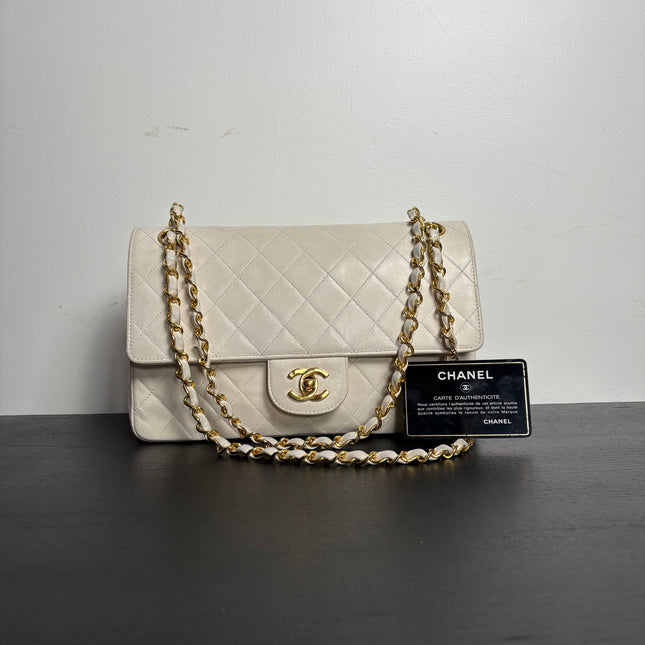Sac Chanel Timeless Blanc cassé 25 cm