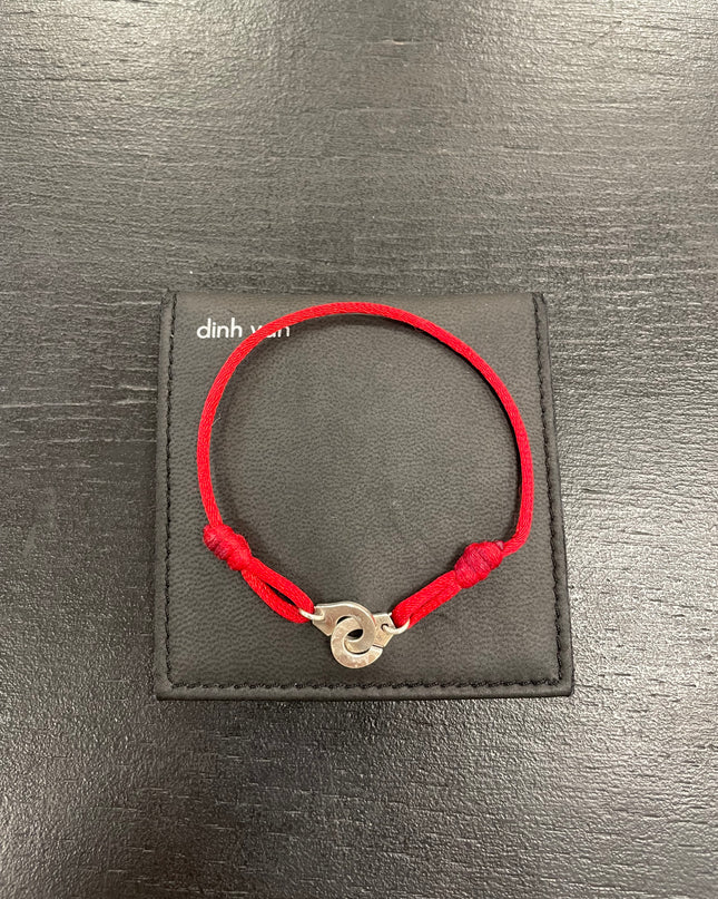 Bracelet Dinh Van Tissu Rouge