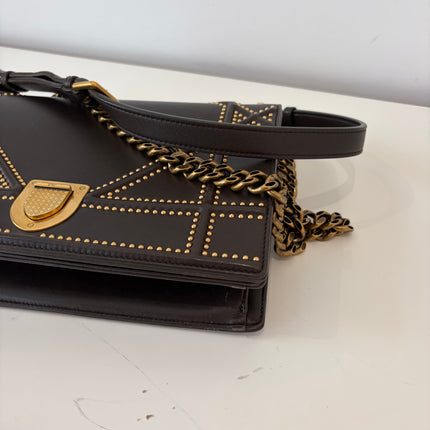 Sac Dior Diorama bandoulière Marron