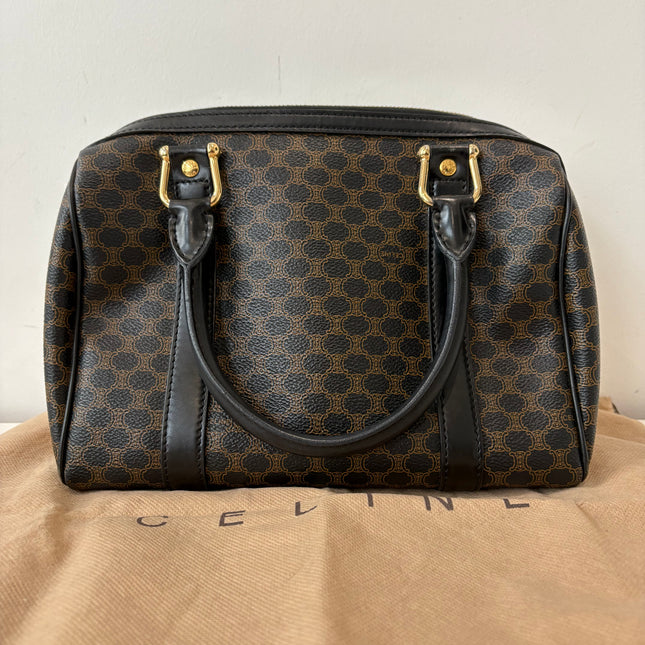 Sac Céline Boston toile macadam