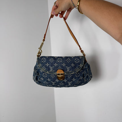 Sac Louis Vuitton Pleaty Denim Monogram