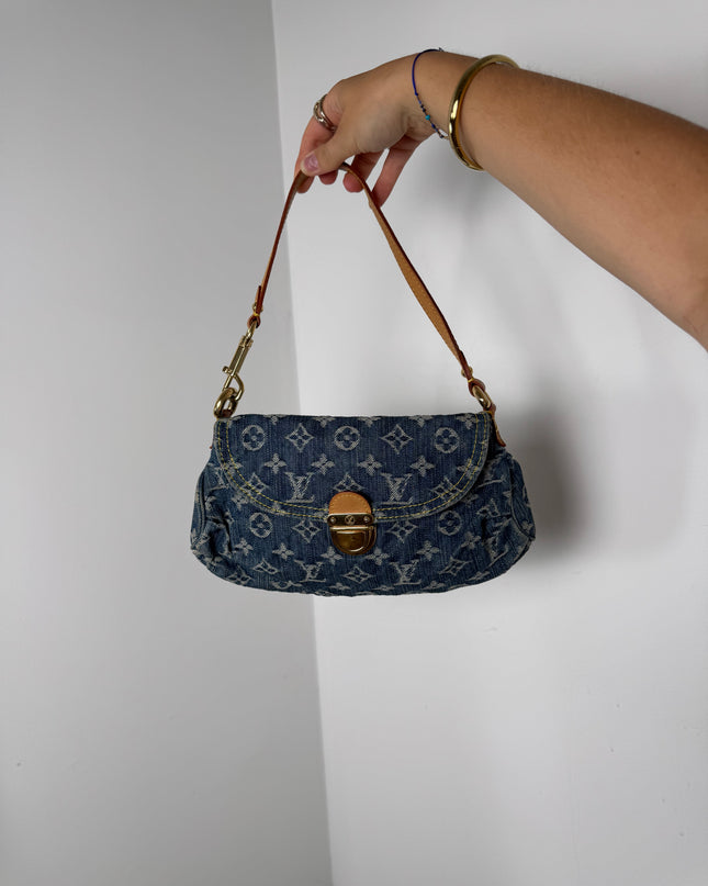 Sac Louis Vuitton Pleaty Denim Monogram