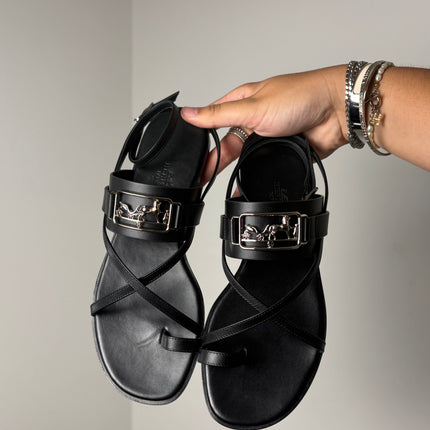 Sandales Hermès Spartiates T37