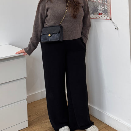 Sac Chanel Timeless vintage 20cm marine