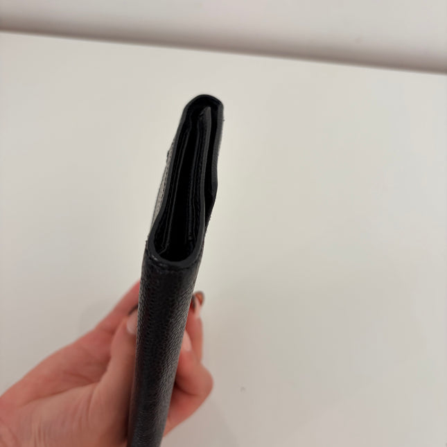 Portefeuille Chanel CC Caviar noir